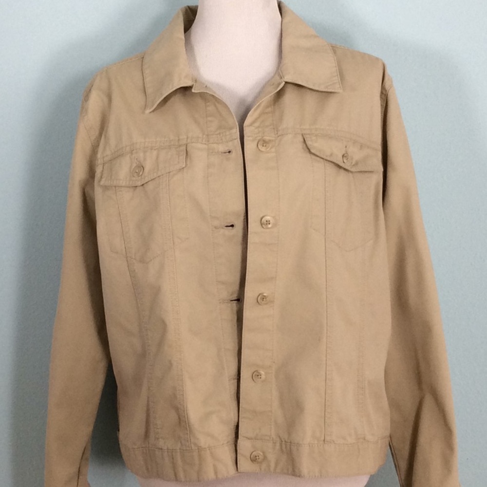 Covington Khaki Blazer w/Two Chest Pockets